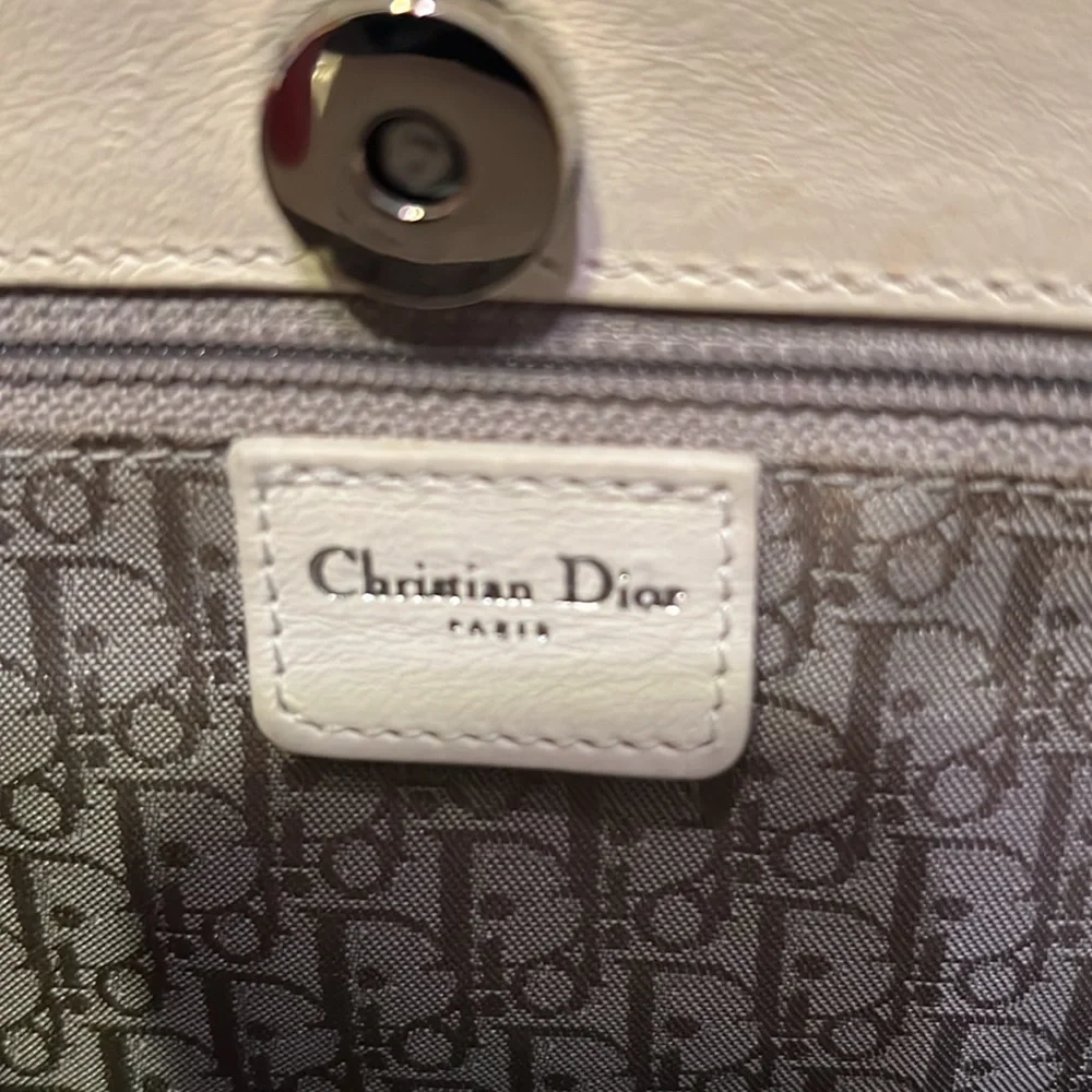FLASH SALE🔥🔥EXCELLENT CONDITION💕BEAUTIFUL💗 VINTAGE CHRISTIAN DIOR FLIGHT BAG💗💗💗 - Picture 11 of 16